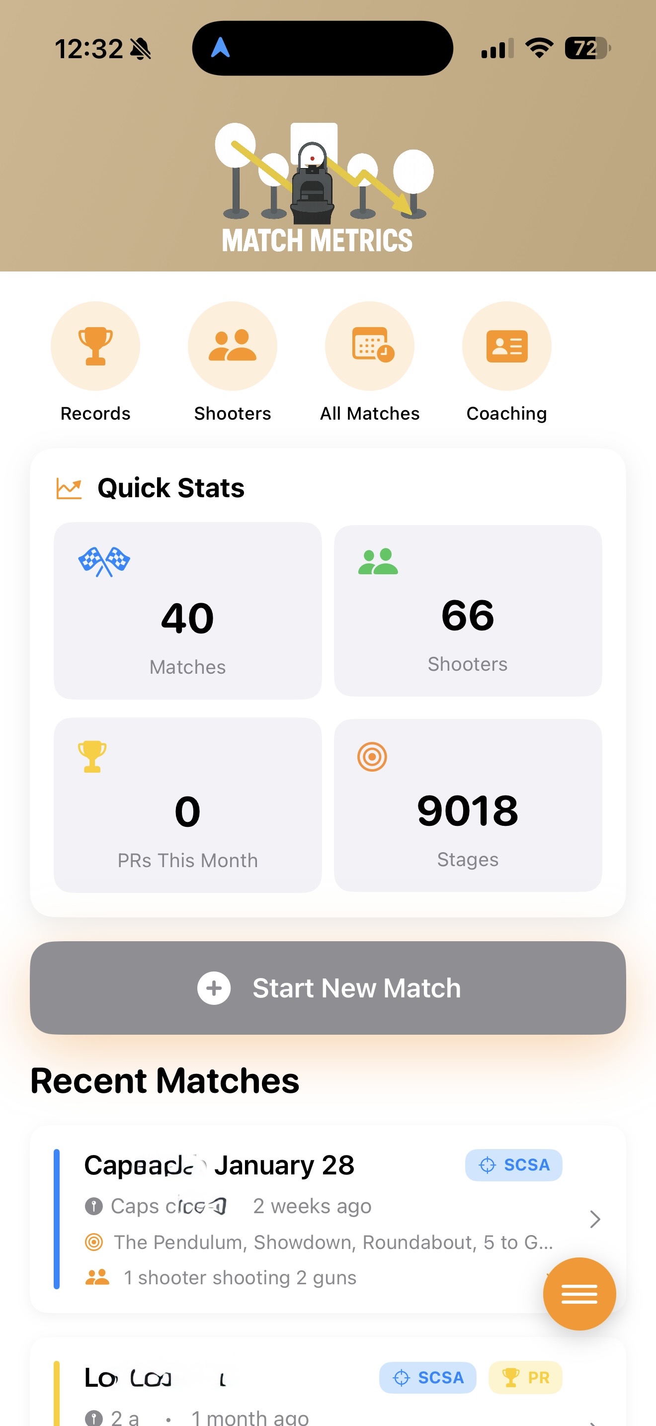 Match Metrics App