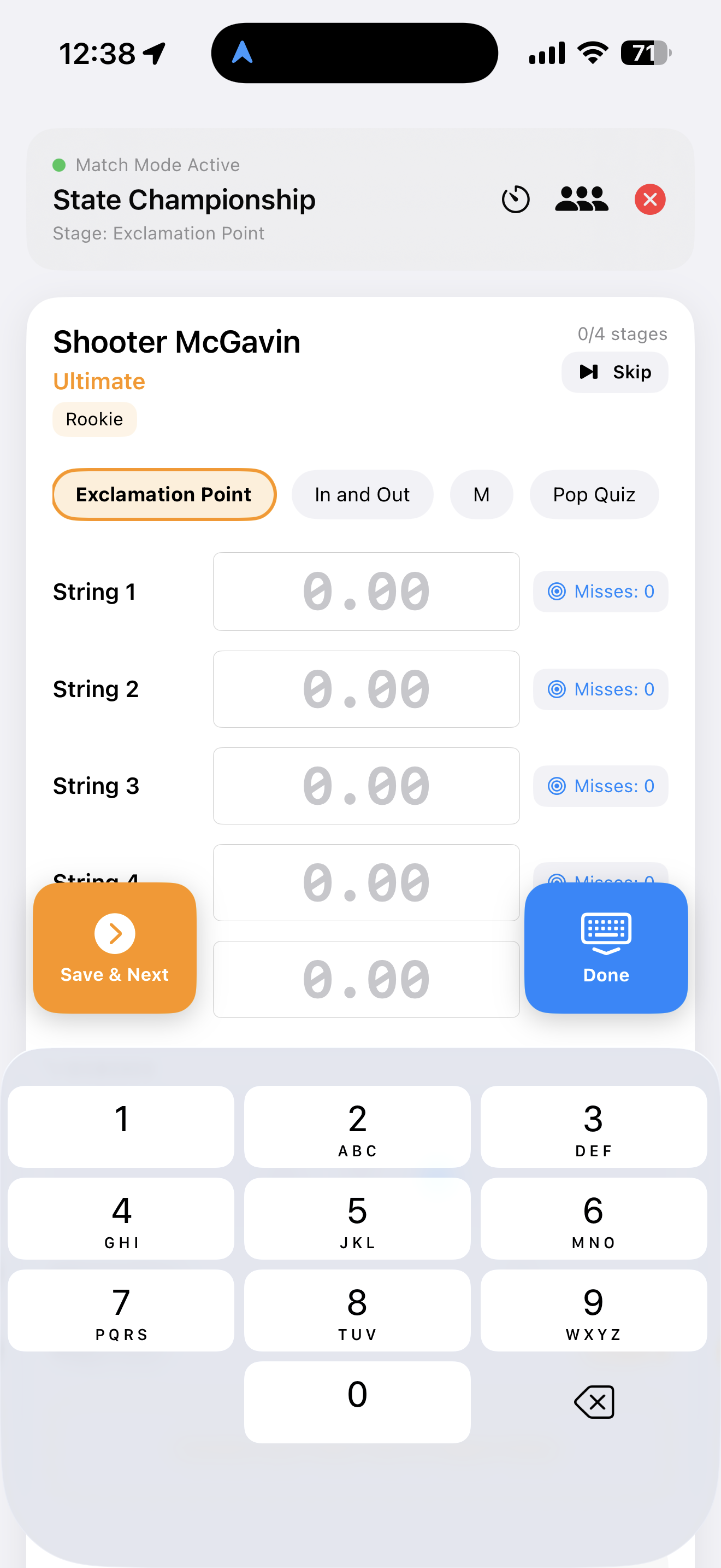 Match Metrics - Time Tracking